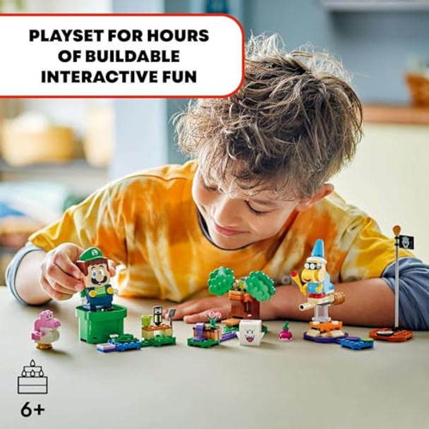 Lego Super Mario Super Mario Adventures With Interactive Luigi Toy - Building Toys For Kids, Boys & Girls, Ages 6+ - Nintendo Birthday Idea With 4 Figures - 71440