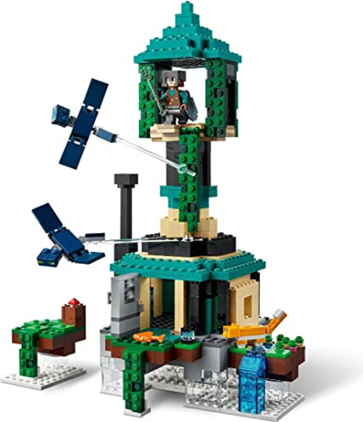 Lego 21173 Minecraft Tower Of The Sky Toy For Boys And Girls With Pilot Figures, Cat And 2 Flying Phantoms Lego 21173 Minecraft Tower Of The Sky Toy For Boys And Girls With Pilot Figures, Cat And 2 Flying Phantoms