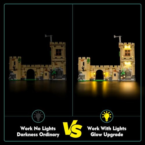 Locolee Light Kit Compatible With Lego Hogwarts Castle: Flying Lessons - No Model Only Light, Led Lighting Accessories Compatible With Lego Flying Lessons 76447 Locolee Light Kit Compatible With Lego Hogwarts Castle: Flying Lessons - No Model Only Light, Led Lighting Accessories Compatible With Lego Flying Lessons 76447
