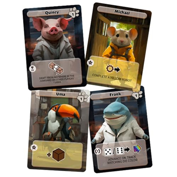 Matagot Sparks Board Game - Built A Robot Factory In A Dice Drafting Strategy Game For Kids & Adults, Ages 12+, 1-4 Players, 45 Minute Playtime, Made By Surfin' Meeple
