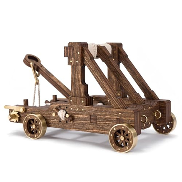 Medieval Kits Catapult Kit - Ralph Payne-Gallwey Classic Series 3D Wooden Puzzle