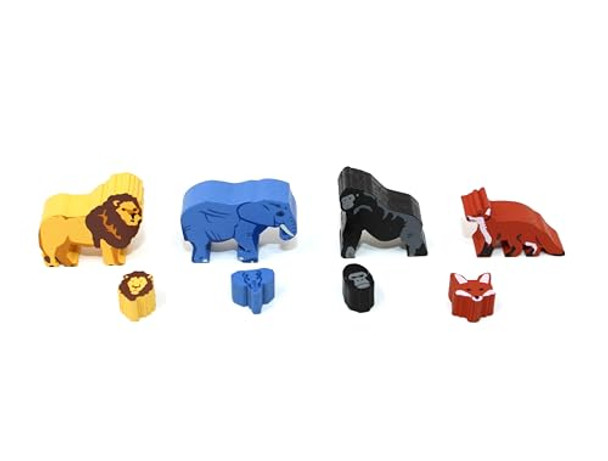 Meeple Source Ark Nova Wooden Board Game Player Pieces And Coffee Cup (57 Pieces) Meeple Source Ark Nova Wooden Board Game Player Pieces And Coffee Cup (57 Pieces)