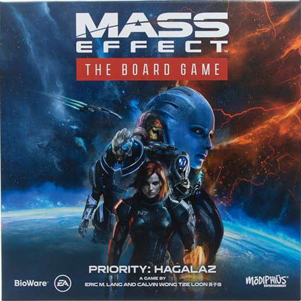 Modiphius Mass Effect: Priority Hagalaz - The Board Game - Cooperative Story-Driven Experience, Strategy Game For Kids & Adults, Ages 14+, 1-4 Players, 45-90 Minute Playtime