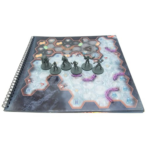 Modiphius Mass Effect: Priority Hagalaz - The Board Game - Cooperative Story-Driven Experience, Strategy Game For Kids & Adults, Ages 14+, 1-4 Players, 45-90 Minute Playtime