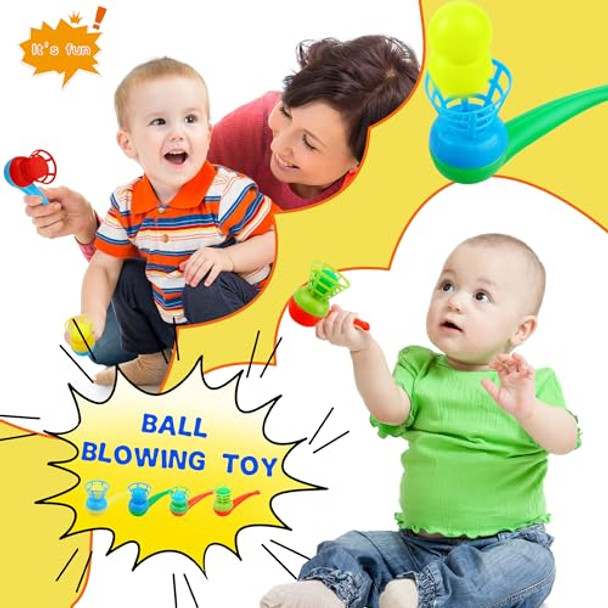 Octaday 80 Pcs Ball Blowing Toy Floating Blow Pipe Balls Random Color Balance Floating Ball For Kids Blowing Party Birthday Favors Octaday 80 Pcs Ball Blowing Toy Floating Blow Pipe Balls Random Color Balance Floating Ball For Kids Blowing Party Birthday Favors