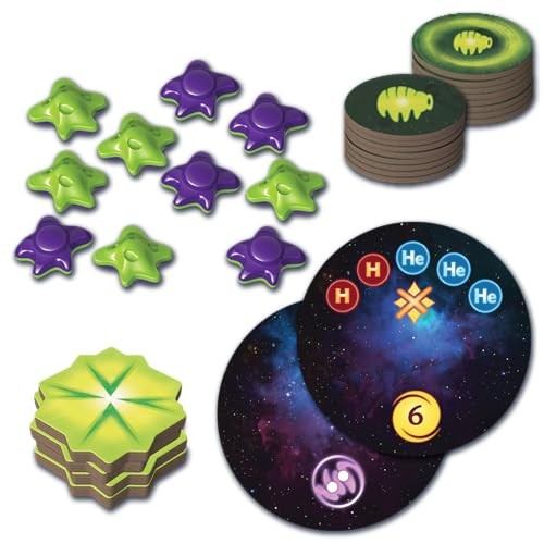 Office Dog Crafting The Cosmos Board Game - Build The Galaxy With Stellar Resource Management Sci-Fi Strategy Game For Kids & Adults, Ages 14+, 2-4 Players, 60-90 Minute Playtime, Made By Office Dog