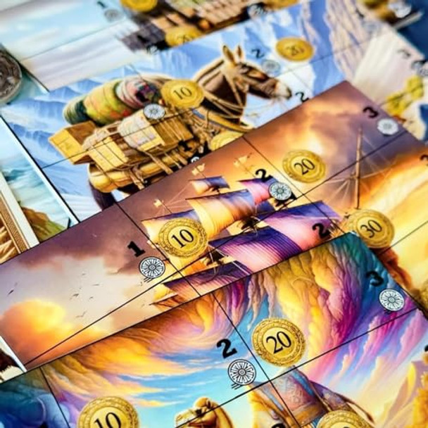 Paragon Games Trade And Triumph Board Game – Strategy Game Of Medieval Trade And Resource Management For Adults And Family Ages 13+, 2-4 Players, 60-90 Minutes