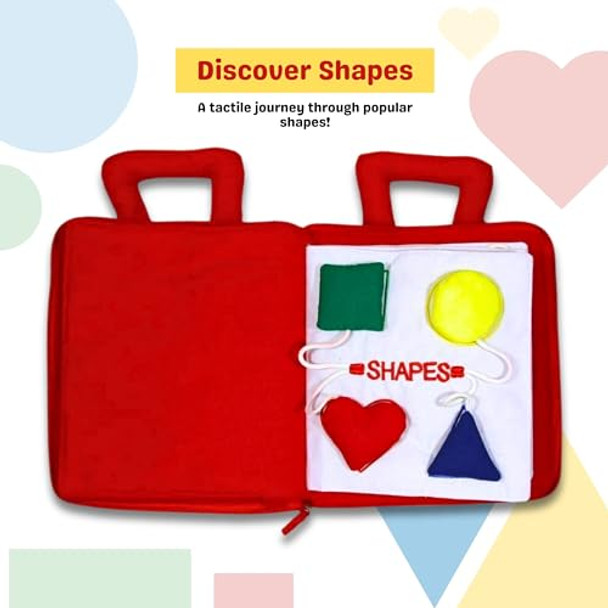 Pockets Of Learning My Quiet Book By Pockets Of Learning Montessori Basic Life Skills Activity Toy Interactive Early Education Preschool Activity Busy Book For Toddlers & Children Soft Fabric Original Quiet Travel Book Pockets Of Learning My Quiet Book By Pockets Of Learning Montessori Basic Life Skills Activity Toy Interactive Early Education Preschool Activity Busy Book For Toddlers & Children Soft Fabric Original Quiet Travel Book