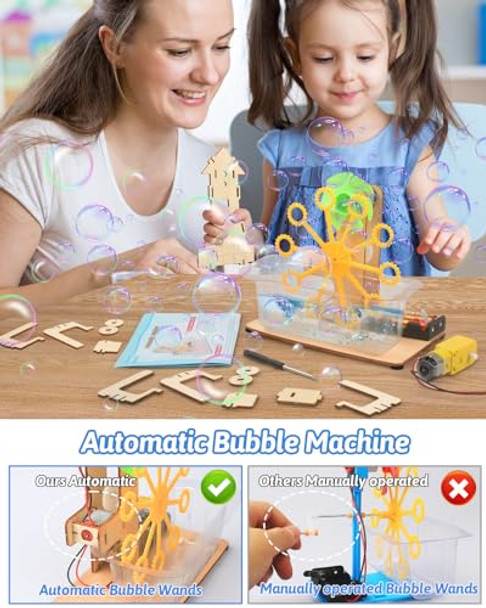 Poraxy Stem Kits For Kids Age 8-10-12, 6 In 1 Science Kits, Wooden 3D Puzzles, Toys For Ages 8-13, Building Projects Crafts Model Kits, Birthday S For Boys Girls Ages 7 8 9 10 11 12 13 Years Old Poraxy Stem Kits For Kids Age 8-10-12, 6 In 1 Science Kits, Wooden 3D Puzzles, Toys For Ages 8-13, Building Projects Crafts Model Kits, Birthday S For Boys Girls Ages 7 8 9 10 11 12 13 Years Old