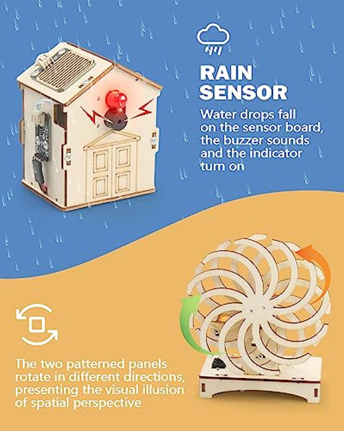 Poraxy 11 Set Stem Science Kits For Kids 8-10-12, Toys For Ages 8-13, S For 8 9 10 11 12 13 Year Old Boys And Girls, Wooden 3D Puzzles, Educational Projects, Crafts Building Kits Poraxy 11 Set Stem Science Kits For Kids 8-10-12, Toys For Ages 8-13, S For 8 9 10 11 12 13 Year Old Boys And Girls, Wooden 3D Puzzles, Educational Projects, Crafts Building Kits