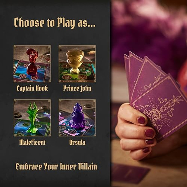 Ravensburger Disney Villainous - Introduction To Evil Strategy Board Game - Compatible With Other Villainous Games - Includes Lorcana Promo Card - Ages 10+