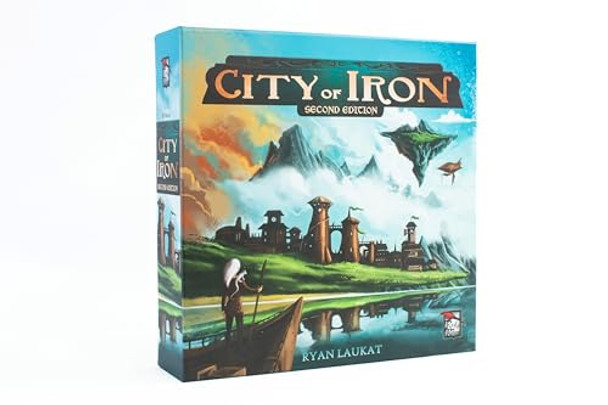 Red Raven City Of Iron: Second Edition Strategic World-Building Board Game Machines, Magic, And Money 2-4 Players Ages 13+ 90–120 Minutes Red Raven Games Red Raven City Of Iron: Second Edition Strategic World-Building Board Game Machines, Magic, And Money 2-4 Players Ages 13+ 90–120 Minutes Red Raven Games