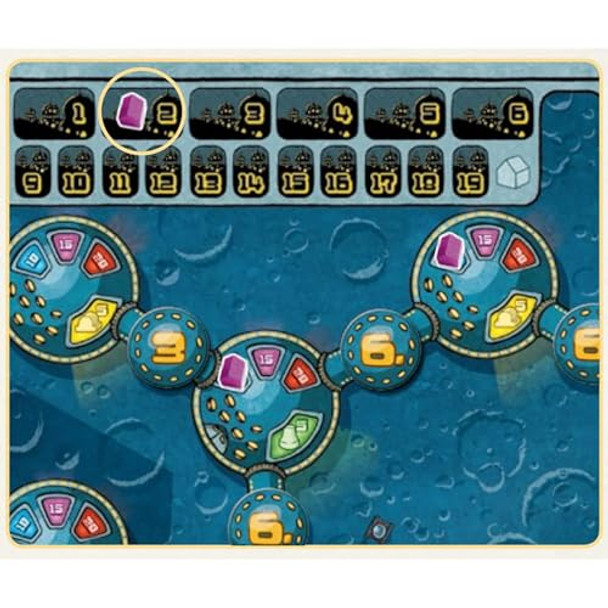 Rio Grande Games : Power Grid Outpost - Economic Strategy Game, Manage Electricity On The Space Planet, Ages 14+, 2-6 Players, 45-90 Mins