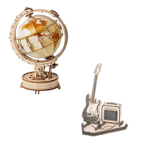 Robotime Desk Decor 3D Puzzles Bundle St003 & Tg605K