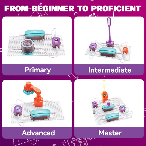 Smilesskiddo Circuit Board For Kids, 45 Pcs Diy Electronics Exploration Kit With 100+ Projects, Physics Science Experiments, School Family Stem Educational Toy For Kids 6+ Smilesskiddo Circuit Board For Kids, 45 Pcs Diy Electronics Exploration Kit With 100+ Projects, Physics Science Experiments, School Family Stem Educational Toy For Kids 6+