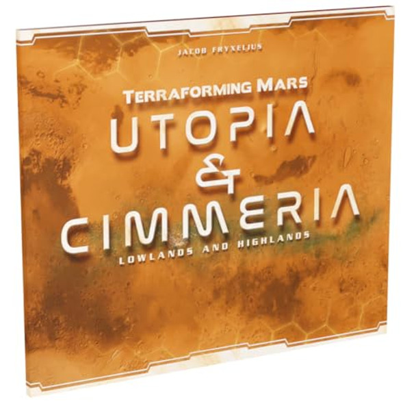 Stronghold Games Terraforming Mars Utopia & Cimmeria - Double-Sided Game Board With Maps And Awards - For Ages 12+ And 1 To 5 Players