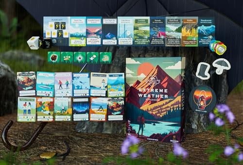 Sweaterbear Games Extreme Weather Expansion Designed To Be Added To Bear Mountain Camping Adventure Base Game Easy To Learn Ages 10+ For 1-4 Players Perfect For Outdoor Enthusiasts