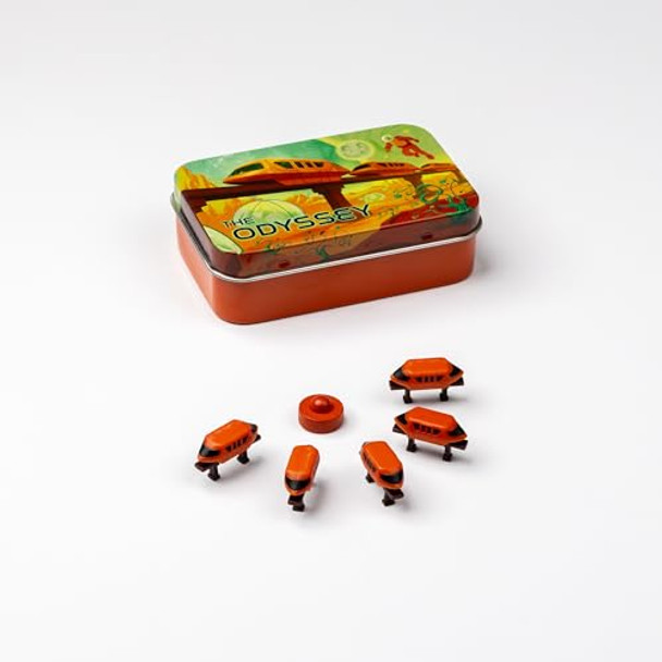 The Little Plastic Train Co. Extraordinary Engines - Deluxe Board Game Train Set D Player Pieces For Ticket To Ride And Other Adult, Family, And Kids Train Board Games Orange, Purple, And White / Pink Colors The Little Plastic Train Co. Extraordinary Engines - Deluxe Board Game Train Set D Player Pieces For Ticket To Ride And Other Adult, Family, And Kids Train Board Games Orange, Purple, And White / Pink Colors