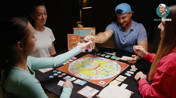 Tiebreak Triumph Tennis Board Game For Kids & Adults 2 To 6 Players Family Fun Indoor Tennis Themed Strategy Game Tiebreak Triumph Tennis Board Game For Kids & Adults 2 To 6 Players Family Fun Indoor Tennis Themed Strategy Game