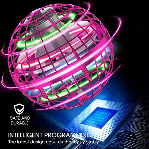 Tikduck 1 Pack Pink Flying Orb Ball, 1 Pack Purple Updated Flying Orb Ball, Cool Stuff Christmas Birthday Toy , For Kids Age 6 7 8 9 10 Tikduck 1 Pack Pink Flying Orb Ball, 1 Pack Purple Updated Flying Orb Ball, Cool Stuff Christmas Birthday Toy , For Kids Age 6 7 8 9 10