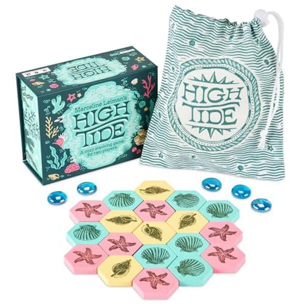 Underdog Games High Tide Cozy Travel Game For 2 Players Easy To Learn Great Game For Adults And Kids Ages 8+ 15 Minute Playtime