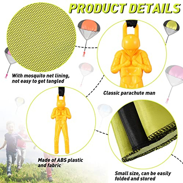 Vinsot Vinsot 36 Pieces Army Parachute Toy Parachute Flying Toys Action Figures Toy Hand Throwing Army Men Toy Figures No Battery Throwing Toys For Present Teens Boys Outdoor Games (Solid Color Style) Vinsot Vinsot 36 Pieces Army Parachute Toy Parachute Flying Toys Action Figures Toy Hand Throwing Army Men Toy Figures No Battery Throwing Toys For Present Teens Boys Outdoor Games (Solid Color Style)