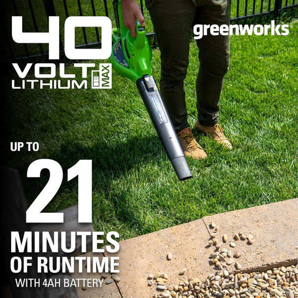Greenworks Pro 80V (180 MPH / 610 CFM) Brushless Cordless Backpack Leaf Blower, Tool Only BPB80L00 & Greenworks PRO 80V Rapid Charger (Genuine Greenworks Charger) Greenworks Pro 80V (180 MPH / 610 CFM) Brushless Cordless Backpack Leaf Blower, Tool Only BPB80L00 & Greenworks PRO 80V Rapid Charger (Genuine Greenworks Charger)