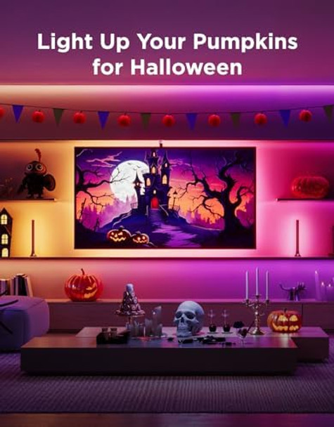 Govee Tv Backlight 3 Lite Kit 11.8Ft Rgbicw Wi-Fi Tv Led Strip Lights For 55-65In Tvs With Camera And 15 Inches Smart Light Bars With 4-In-1 Light Beads - Works With Alexa & Google Home Govee Tv Backlight 3 Lite Kit 11.8Ft Rgbicw Wi-Fi Tv Led Strip Lights For 55-65In Tvs With Camera And 15 Inches Smart Light Bars With 4-In-1 Light Beads - Works With Alexa & Google Home