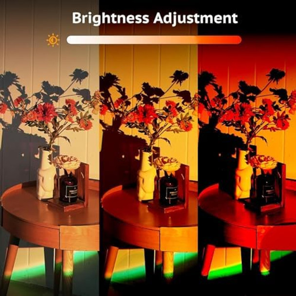 Molemyn Sunset Lamp Projector With App Control - 21 Color Changing Led Sunset Light 180° Adjustable For Photography Bedroom Decor Party Wedding Mood Lighting Molemyn Sunset Lamp Projector With App Control - 21 Color Changing Led Sunset Light 180° Adjustable For Photography Bedroom Decor Party Wedding Mood Lighting