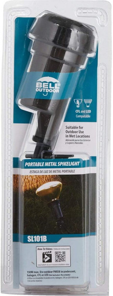Bell Hubbell-Bell Sl101B Portable Spike Light Par 38 Bulb Bronze Finish 75-150 Watt