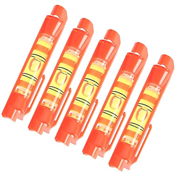 Bethel 5 Pcs Hanging Line Level Bubble String Leveler Tools Small Spirit Levels For Rv Landscape Camper Construction Measure Work