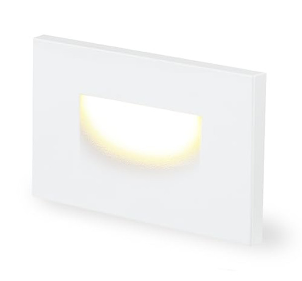 Cloudy Bay 120V Dimmable Led Indoor Outdoor Step Light3000K Warm White Stair Lightswhite