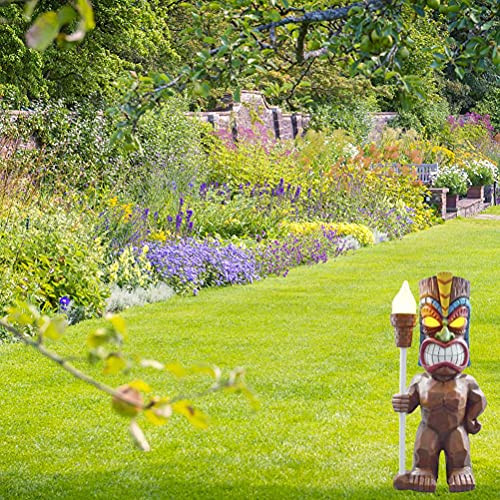 Dauerhaft Solar Powered Led Light Temperature Resistant Anger Solar Powered Figurine Led Light Led Garden Light Decoration Craftsfor Porch Lawn Trail