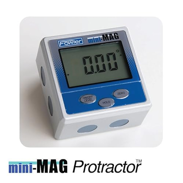 Fowler 54-422-450-1 Mini-Mag The Original Protractor 2.375 X 2.375 X 1.375"