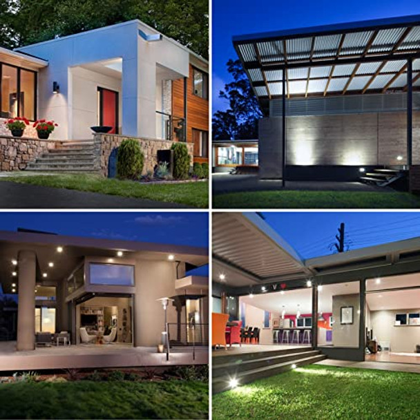 Gonhom Par38 Led Flood Lights Outdoor Light Bulbdimmable 1800Lm20W Replace Up To 200Woutdoor Flood Light Bulbs For Backyardgarageporchgarden2 Pack 5000K Daylight