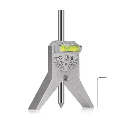 Gugxiom Pipe Center Finder Marker Centering Tool Pipefitter Tools Safety Pipe Marker Centering Head Tool 4In Y Type Base With Adjustable Dial Bubble Protractor