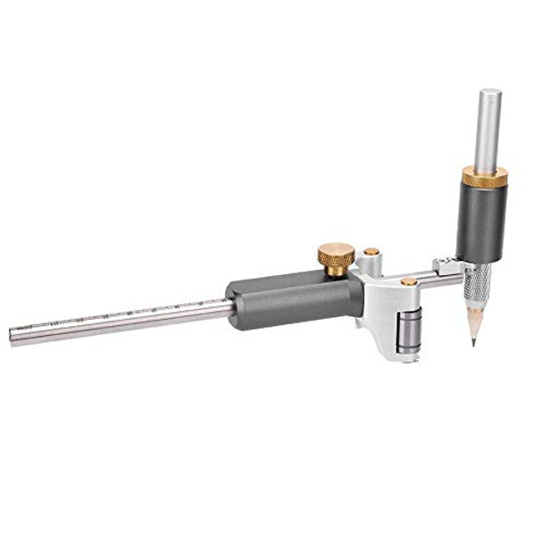 Hilitand Hilitand Purpose Scriber Tool Wood Scribe Tool Wheel Marking Sliding Mark Scraper Adjustable Linear Arc