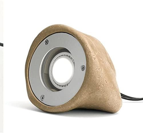 Kichler 28318 Landscape --- 5 Watt Faux Rock Hardwired Low Voltage Mr16 Led Spot Light - 200 Lumens - Gu5.3 Base -12 Volt - Bulb Included (1 Fixture)