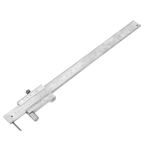 Kooingtech Metal Scriber Calipers 200Mm 8In Marking Gauge Calipers Carbide Scribe Calipers For Scribing Iron Steel Wood And Other Materials