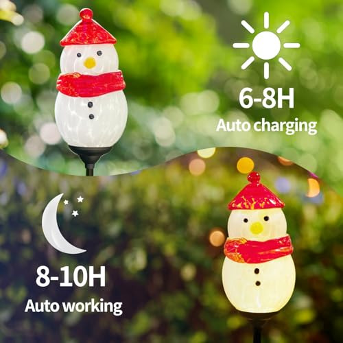 Laelvish Garden 2 Pack Solar Powered Garden Stake Lights Outdoor Cute Animal Outdoor Figurine Lights Ornament Statue Decor For Pathway Patio Yellow & Green Bird