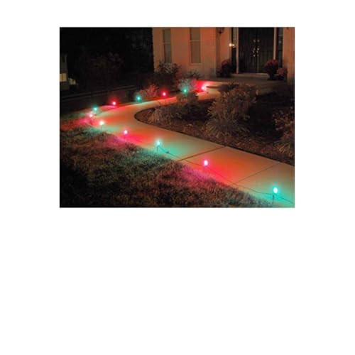 Lumabase Lumabase Electric Pathway Lights With 10 Clear Bulbs