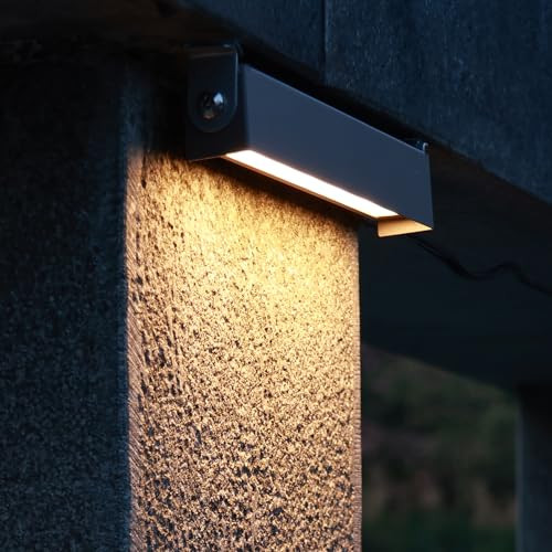 Mirrea Mirrea 7" Outdoor Hardscape Lighting Low Voltage Retaining Wall Lights Step Lights 12V 2W Led 2700K Warm White Pack Of 8