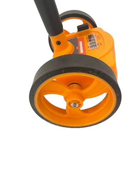 Swanson Tool Co. Inc Swrt3940 Folding Portable Measuring Wheel With 4 Inch Wheel Extendable Handle Measures Up To 9999 Feet