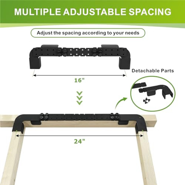 Wdwlbsm Framing Tools 13 In 1 Framing Stud Layout Tool Framing Spacing Tool Precision Framing Jig 12/14/16/18/20/24 Wall Stud Framing Tool