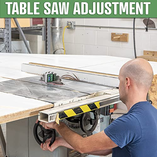 Wisconsin Tool Company Wisconsin Tool Magnetic Digital Electronic Level And Angle Finder Gauge And Bevel Box Programmable High-Contrast Angle Measurement Tool With Storage Pouch Batteries Included