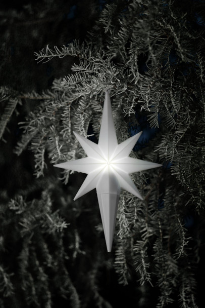 Xodus Innovations Wp700 Battery Powered Hanging Decorative Outdoor Pulsing 14 Inch Star Light With Sensor Turns-On At Dark