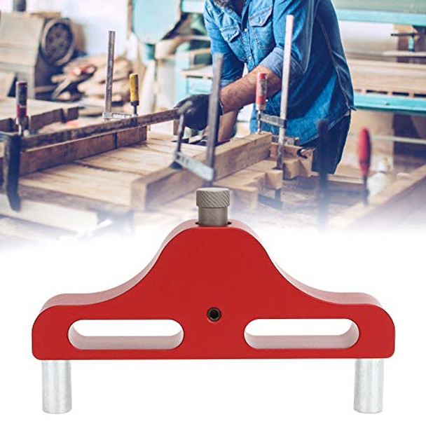 Yencoly Wood Scribe Gauge Center Finder Tool Center Scriber Marking Center Tool 1Mm Accuracy For Woodworking Device Woodworking Equipment(Red)