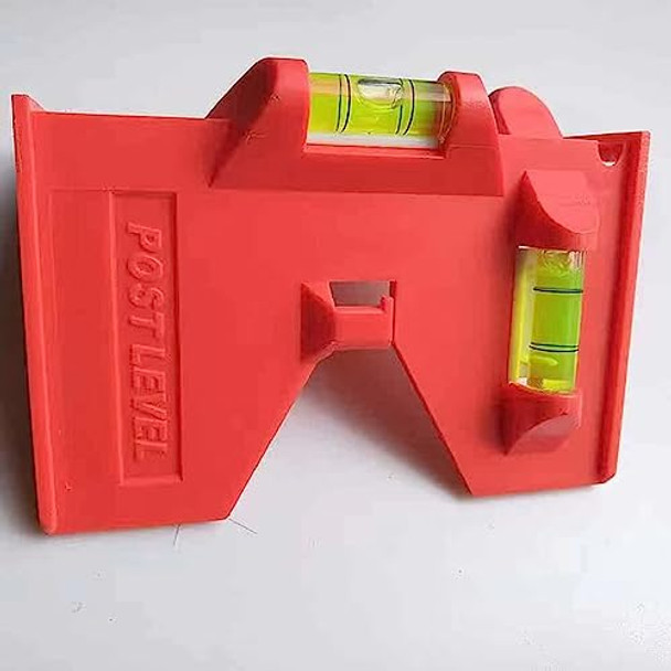 Yotom 2 Pcs Magnetic Post Level For Pipe Post And Beams Leveling (D Version)