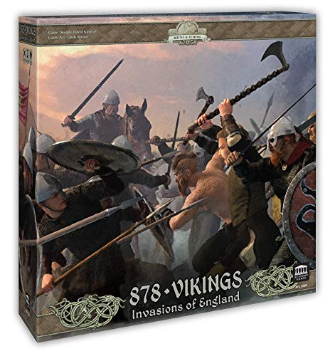 Academy Games Academy Games 878 Vikings Invasion of England 2nd Edition Board Game 2 to 4 Players