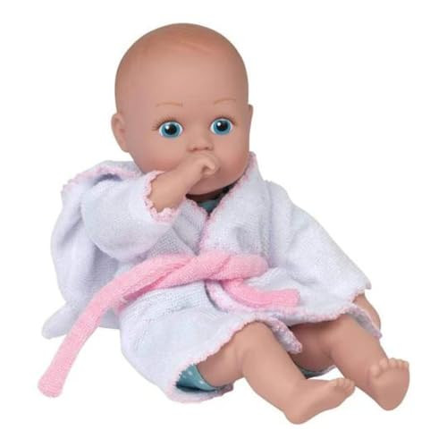 Adora Bath Time Baby Tots Collection 8.5" Baby Doll and Clothes Set Made with Fresh Powder Scent Machine Washable and Exclusive QuickDri Vinyl Body Birthday for Ages 1+ - Unicorn